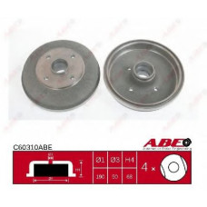 Гальмівний барабан ABE C61000ABE