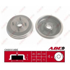 Гальмівний барабан ABE C6I001ABE