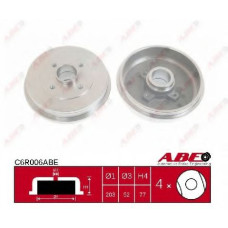 Гальмівний барабан ABE C6W009ABE