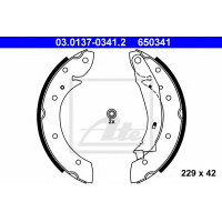 Комплект гальмівних колодок ATE 03.0137-0341.2