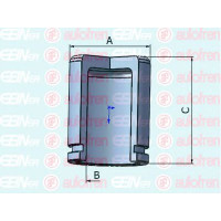 Поршень, корпус скоби гальма AUTOFREN D025550