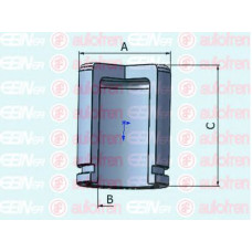 Поршень, корпус скоби гальма AUTOFREN D025550