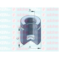 Поршень, корпус скоби гальма AUTOFREN D025552