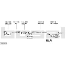 Гумові смужки, система випуску BOSAL 255-033