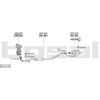Гумові смужки, система випуску BOSAL 255-097