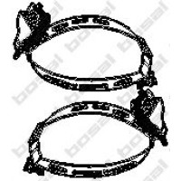 Гумові смужки, система випуску BOSAL 255-766