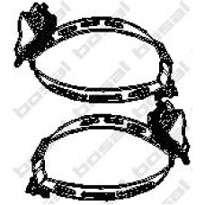 Гумові смужки, система випуску BOSAL 255-766