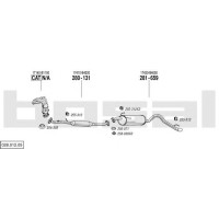 Прокладка, труба вихлопного газу BOSAL 256-071