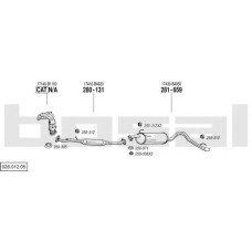 Прокладка, труба вихлопного газу BOSAL 256-282