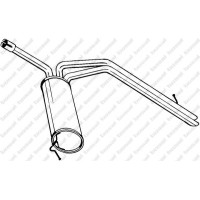Труба вихлопного газу BOSAL 750-139