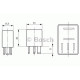 Реле, робочий струм; Реле BOSCH 0 332 011 007