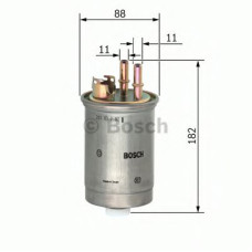 Паливний фільтр BOSCH 0 450 906 452