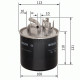 Паливний фільтр BOSCH 0 450 906 458