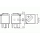 Реле, робочий струм; Реле BOSCH 0 986 332 053