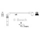 Комплект дротів запалювання BOSCH 0 986 357 126