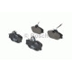 Комплект гальмівних колодок, дискове гальмо BOSCH 0 986 424 033
