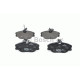 Комплект гальмівних колодок, дискове гальмо BOSCH 0 986 424 033