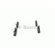 Комплект гальмівних колодок, дискове гальмо BOSCH 0 986 424 218