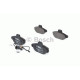 Комплект гальмівних колодок, дискове гальмо BOSCH 0 986 424 379