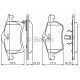 Комплект гальмівних колодок, дискове гальмо BOSCH 0 986 424 457