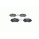 Комплект гальмівних колодок, дискове гальмо BOSCH 0 986 424 469
