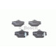 Комплект гальмівних колодок, дискове гальмо BOSCH 0 986 424 471