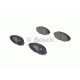 Комплект гальмівних колодок, дискове гальмо BOSCH 0 986 424 512