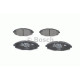 Комплект гальмівних колодок, дискове гальмо BOSCH 0 986 424 512