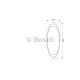 Комплект гальмівних колодок, дискове гальмо BOSCH 0 986 424 512