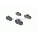 Комплект гальмівних колодок, дискове гальмо BOSCH 0 986 424 516