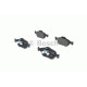 Комплект гальмівних колодок, дискове гальмо BOSCH 0 986 424 558