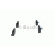 Комплект гальмівних колодок, дискове гальмо BOSCH 0 986 424 558