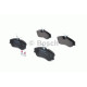 Комплект гальмівних колодок, дискове гальмо BOSCH 0 986 424 583