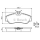 Комплект гальмівних колодок, дискове гальмо BOSCH 0 986 424 583