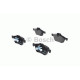Комплект гальмівних колодок, дискове гальмо BOSCH 0 986 424 652