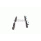 Комплект гальмівних колодок, дискове гальмо BOSCH 0 986 424 668