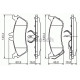 Комплект гальмівних колодок, дискове гальмо BOSCH 0 986 424 708