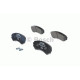 Комплект гальмівних колодок, дискове гальмо BOSCH 0 986 424 709