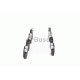 Комплект гальмівних колодок, дискове гальмо BOSCH 0 986 424 740