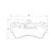 Комплект гальмівних колодок, дискове гальмо BOSCH 0 986 424 740