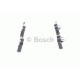 Комплект гальмівних колодок, дискове гальмо BOSCH 0 986 424 766