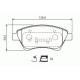 Комплект гальмівних колодок, дискове гальмо BOSCH 0 986 424 785
