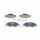 Комплект гальмівних колодок, дискове гальмо BOSCH 0 986 424 788