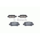 Комплект гальмівних колодок, дискове гальмо BOSCH 0 986 424 790