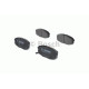 Комплект гальмівних колодок, дискове гальмо BOSCH 0 986 424 811