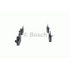 Комплект гальмівних колодок, дискове гальмо BOSCH 0 986 424 816