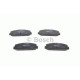 Комплект гальмівних колодок, дискове гальмо BOSCH 0 986 424 817