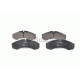 Комплект гальмівних колодок, дискове гальмо BOSCH 0 986 424 833