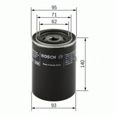 Масляний фільтр BOSCH 0 986 452 001