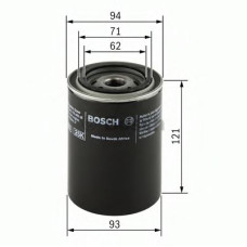 Масляний фільтр BOSCH 0 986 452 005